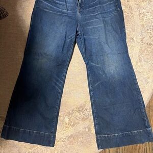 J. Crew Dark Blue Flare Jeans